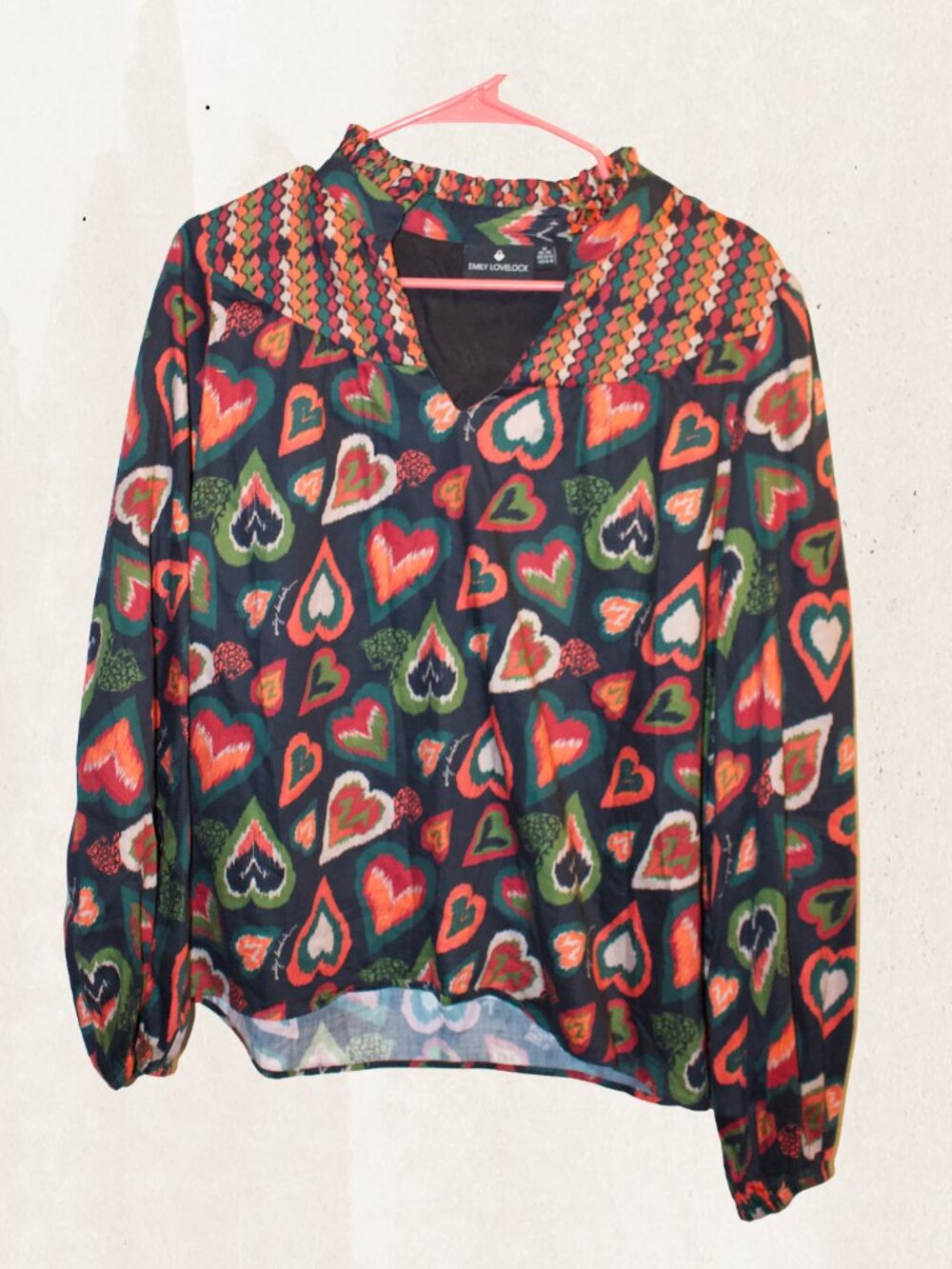 Emily Lovelock Candice Blouse Black